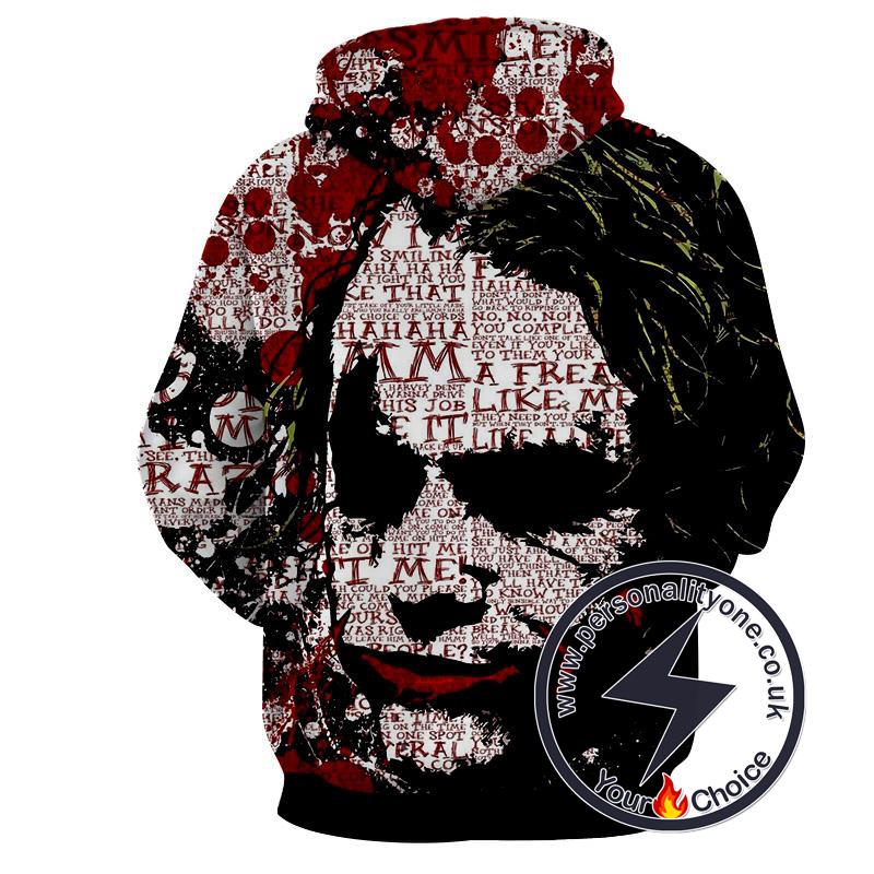 Joker - Joker 3D - Joker Hoodies